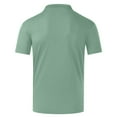 thumbnail image 1 of Timegard Tops for Women Plus Size Lapel Neck Button Mesh Breathable Athletic Casual Loose Workout Tops, 1 of 4