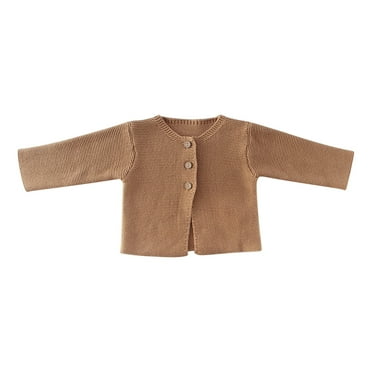 Timegard Unisex Baby Clothes Toddler Button down Cardigan Fall Winter Comfy Infant Boys Girls Sweater