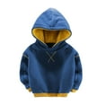 thumbnail image 1 of Timegard Unisex Baby Hoodies Clothes Winter Warm Fleece Sweatshirts Boys Girls Comfy Pullover Tops, 1 of 3