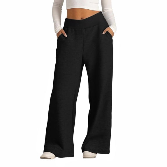 Timegard Wide Leg Sweatpants Women Loose Workout Running Trousers Lightweight Comfy Casual Joggers Pants