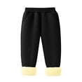thumbnail image 1 of Timegard Winter Clothes for Girl Boy Kids Fleece Cotton Sweatpants Warm Comfy Casual Unisex Trousers with Pockets, 1 of 3