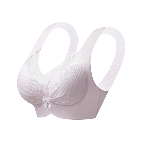 Timegard Wireless Bras for Women Back Smoothing Full Support Mesh Breathable Comfy Sleep Daily Bras