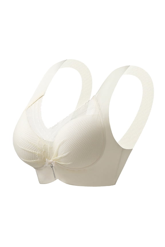 Wireless Bras for Women Back Smoothing Full Support Mesh Breathable Comfy Sleep Daily Bras