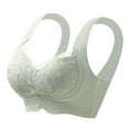thumbnail image 1 of Timegard Wireless Bras for Women Flower Lace Smoothing Full Support Comfy Thin Everyday Bras Fashion, 1 of 7