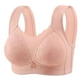 thumbnail image 1 of Timegard Wireless Bras for Women Full Coverage High Support Wide Strap Lace Comfy Everyday Seniors Bras, 1 of 4