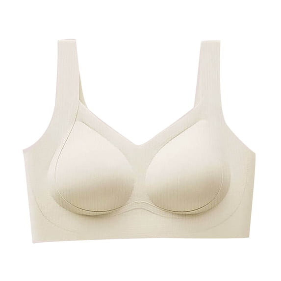Timegard Wireless Bras for Women Seamless High Support Back Smoothing Breathable Comfy Daily Sleep Bras