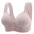 thumbnail image 1 of Timegard Womens Front Closure Bras No Underwire Full Coverage High Support Comfortable Seniors Bralette, 1 of 1