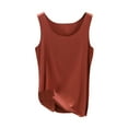 thumbnail image 1 of Timegard Womens Pjs Tank Tops Sleeveless Round Neck Comfy Soft Loungewear Casual Pajamas Shirts Top, 1 of 3