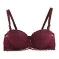 thumbnail image 1 of Timegard Womens Push up Bras Lace Adjustable Strap Comfort Breathable Everyday Thin Bras with Support, 1 of 3