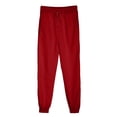 thumbnail image 1 of Timegard Womens Sweatpants Elastic High Waist Drawstring Solid Color Workout Running Gym Pants Pockets, 1 of 5