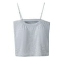 thumbnail image 1 of Timegard Womens Tank Top with Built in Bras Spaghetti Strap Going out Top Solid Color Casual Summer, 1 of 3
