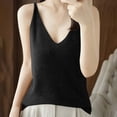 thumbnail image 1 of Timegard Womens Tank Tops Sleeveless Comfy V Neck Camisole Tops Casual Solid Color Fitting Tee Trendy, 1 of 4