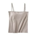 thumbnail image 1 of Timegard Womens Tank Tops with Built in Bras Adjustable Strap Sleeveless Basic Tee Comfy Summer Tops Camis, 1 of 6