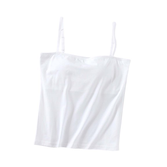 Timegard Womens Tank Tops with Built in Bras Adjustable Strap Sleeveless Basic Tee Comfy Summer Tops Camis