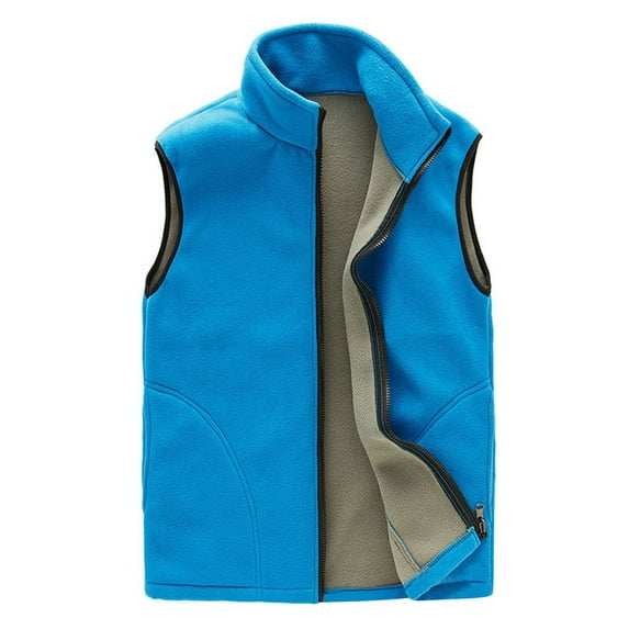 Timegard Womens Vests Sleeveless Full Zip Fitted Soft Fleece Outdoor Jacket Outerwear Warm Winter Tops
