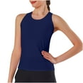 thumbnail image 1 of Timegard Womens Yoga Tank Tops Quick Dry Round Neck Sleeveless Rackback Workout Running Gym Top Trackshirts, 1 of 5