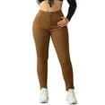 thumbnail image 1 of Timegard Work Pants for Women Fleece Warm Leggings High Waist Business Casual Trousers Fall Winter, 1 of 8