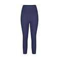 thumbnail image 1 of Timegard Yoga Pants for Women High Waist Skinny Comfy Solid Color Leggings Workout Running Gym Pants, 1 of 5