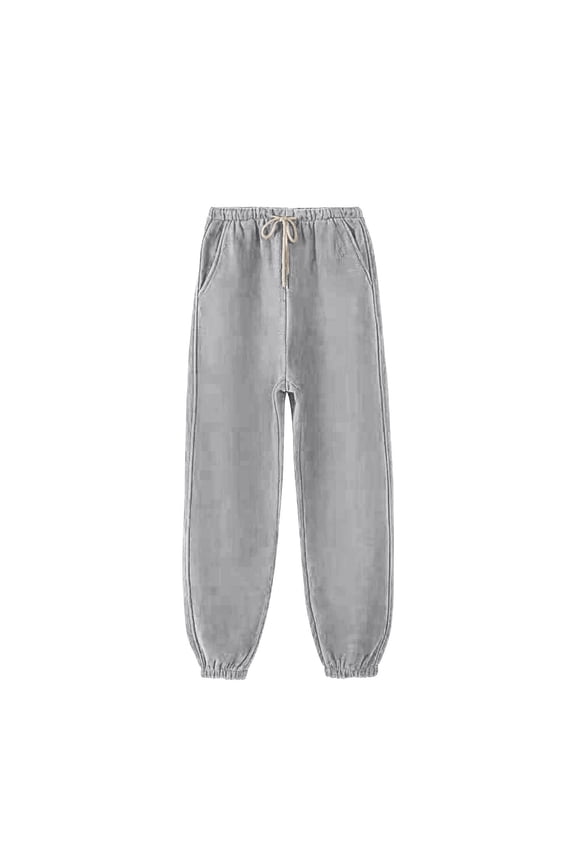 Timegrad Joggers for Women Elastic Waist Drawstring Baggy Comfy Athletic Running Pants with Pockets
