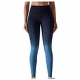 thumbnail image 1 of Timegrad Workout Pants for Women Stretch Slim Yoga Leggings Gradient Color Butt Lifting Gym Pants Fall, 1 of 1