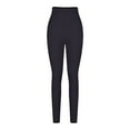 thumbnail image 1 of Mlzmgr Yoga Leggings for Women High Waist Stretch Solid Color Cropped Pants Comfy Workout Tights, 1 of 5