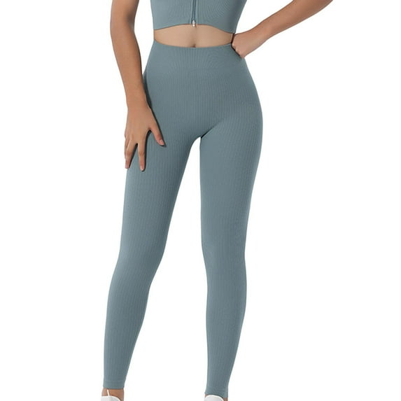 Timegrad Yoga Pants for Women High Waist Stretchy Seamless Leggings Quick Dry Workout Pants Tights