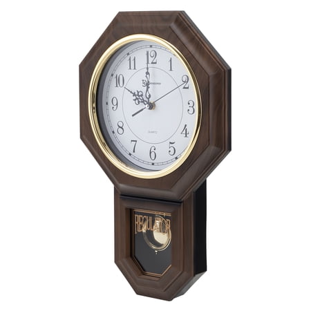 17In Wood Pendulum Clk