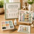thumbnail image 1 of Timeless American Destinations Sea Glass Art Kit, DIY Coastal Mosaic Craft Set for Adults & Beginners, Handmade Home Decor Gift, 6 Travel-Inspired Styles, 1 of 7