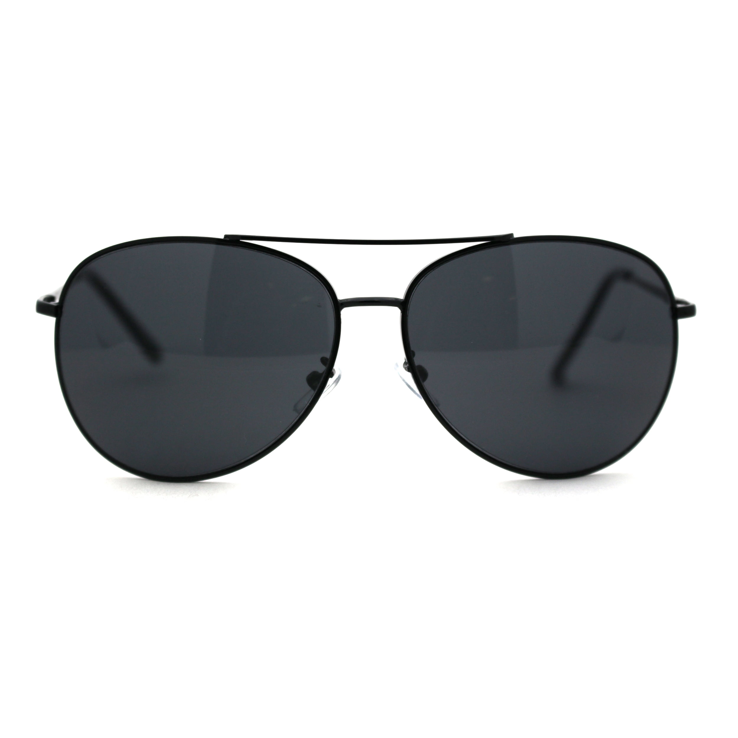 Oversized Rimless Aviator Sunglasses with Metal Frame & Spring Hinges Premium Spring Aviator - Mobilia Theme Sydney main image 3