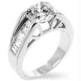 thumbnail image 1 of Timeless Clear Engagement Ring, Size : 09, 1 of 1