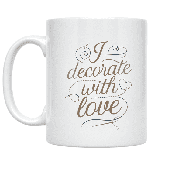 Timeless Craft Decor - Home Decor Enthusiast - 11 oz Ceramic Coffee Mug