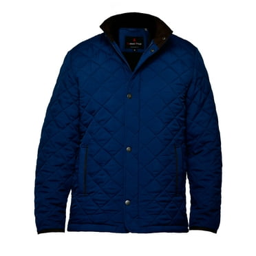 Timeless Diamond Quilted Car Coat
