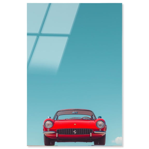 Timeless Drive (III) Acrylic Print Sports Framed Prints by Notoriart, Ready to Hang, 36 x 54