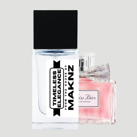 MAKNZ Timeless Elegance Eau de Parfum for Women 50ml Floral Rose Vanilla Powdery Long-Lasting Perfume