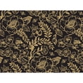 thumbnail image 1 of Timeless Floral Black Tissue Paper, 20in. X 30in. Sized Sheets - 120 Sheets (p1472), 1 of 1