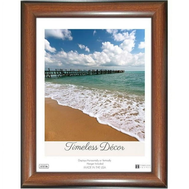Timeless Frames 16 x 20 in. Taylor Photo Frame, Black & Walnut
