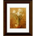 thumbnail image 1 of Timeless Frames 55342 11 x 14 in. White Narcissus On Bronze Photo Frame, 1 of 1