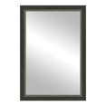 thumbnail image 1 of Timeless Frames 55374 24 x 30 in. Dara Framed Mirror, Black & Silver, 1 of 1