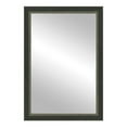 thumbnail image 1 of Timeless Frames 55375 12 x 12 in. Dara Framed Mirror, Black & Silver, 1 of 1