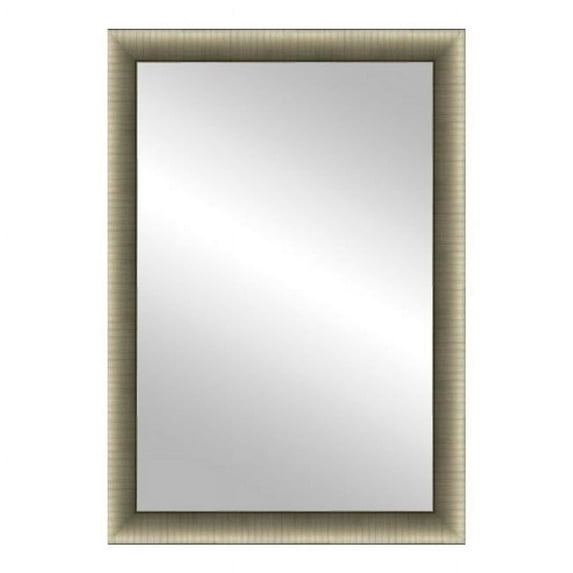 Timeless Frames 55377 24 x 30 in. Mari Framed Mirror, Champagne