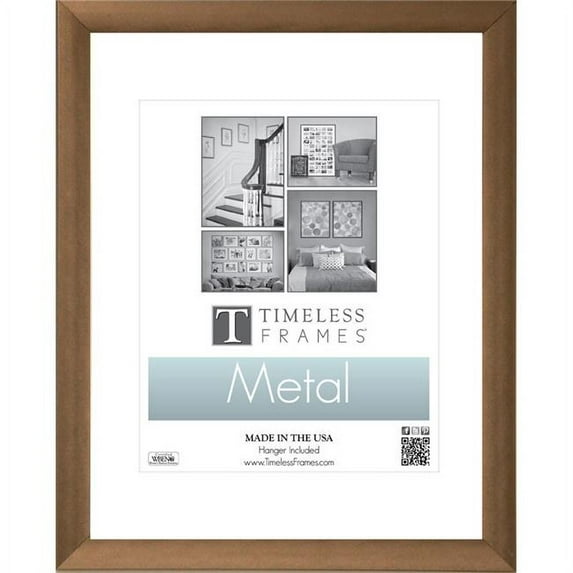 Timeless Frames Metal Photo Frame - Bronze - 8 x 10 in.