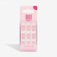 thumbnail image 1 of DIGI by Glamnetic Short Oval Artificial Press-on Nails, Timeless French, 24 Pieces, 1 of 12