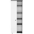 thumbnail image 1 of Timeless Kitchen Decor Addition - White - finished pantry with contemporary styling and easy assembly, 1 of 2