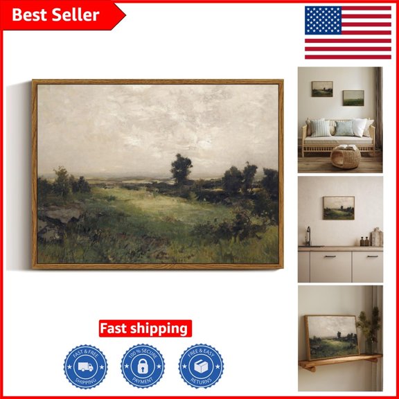 Timeless Landscape Wall Art Print, Rustic Decor