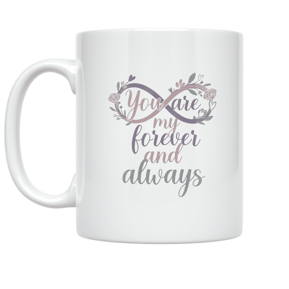 Timeless Love Design - Romantic Relationship Enthusiast - 11 oz Ceramic Coffee Mug