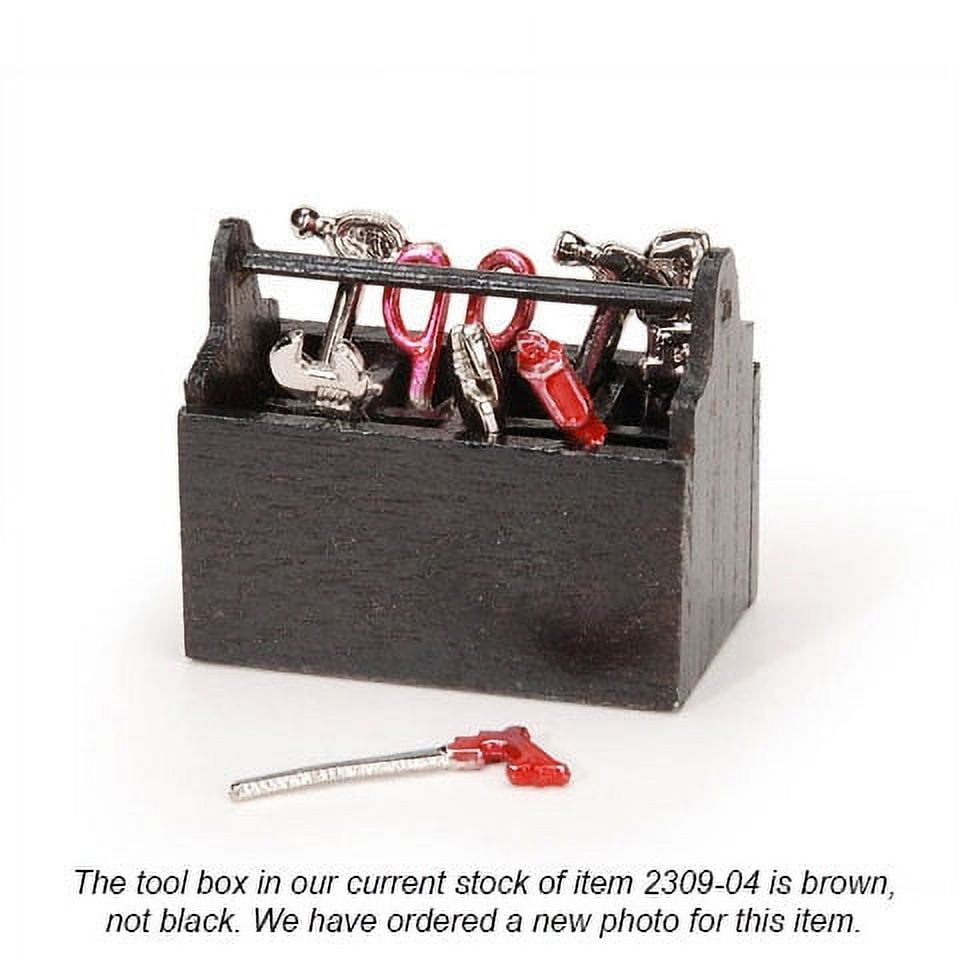 Timeless Minis Wood Tool Box 1.75In - Walmart.com