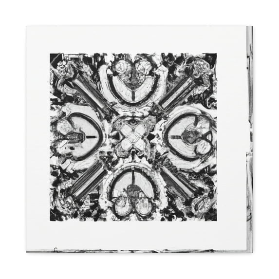 Timeless Neoclassical Grace - Canvas