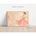 thumbnail image 1 of Timeless Pink Dress Ballerina Art Print, Coquette Wall Art, Pink Aesthetic Ballet Dancer Art, Wall Art, Modern Wall Decor, 8x12 UNFRAMED, 1 of 2