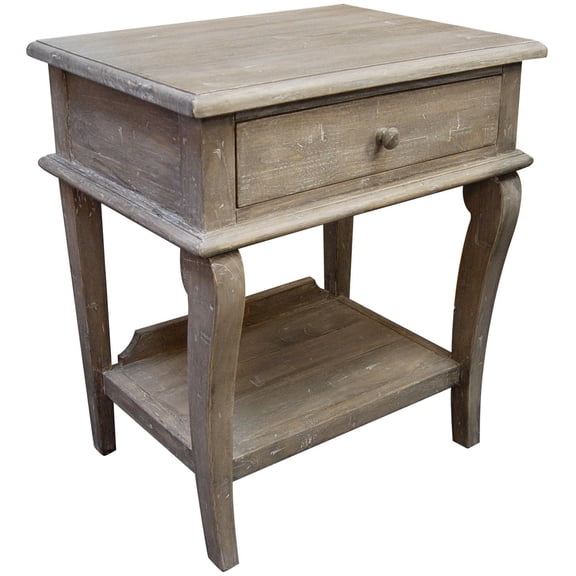Timeless Riverwash Scroll Side Table-Traditional Style