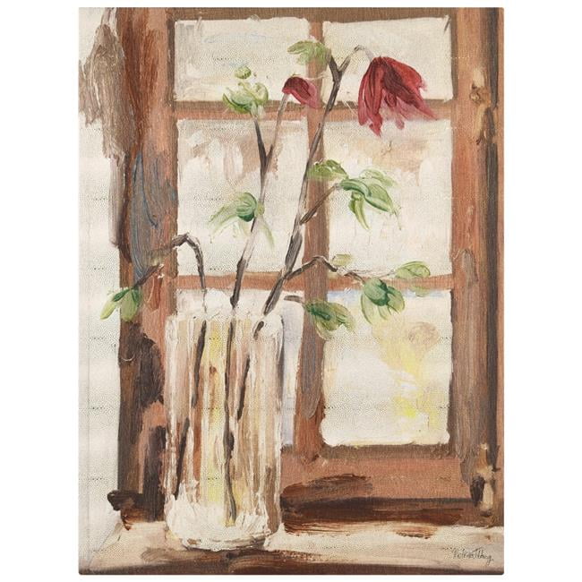 Timeless Serenity I Gold Metallic Shagreen Wrapped Canvas Wall Art